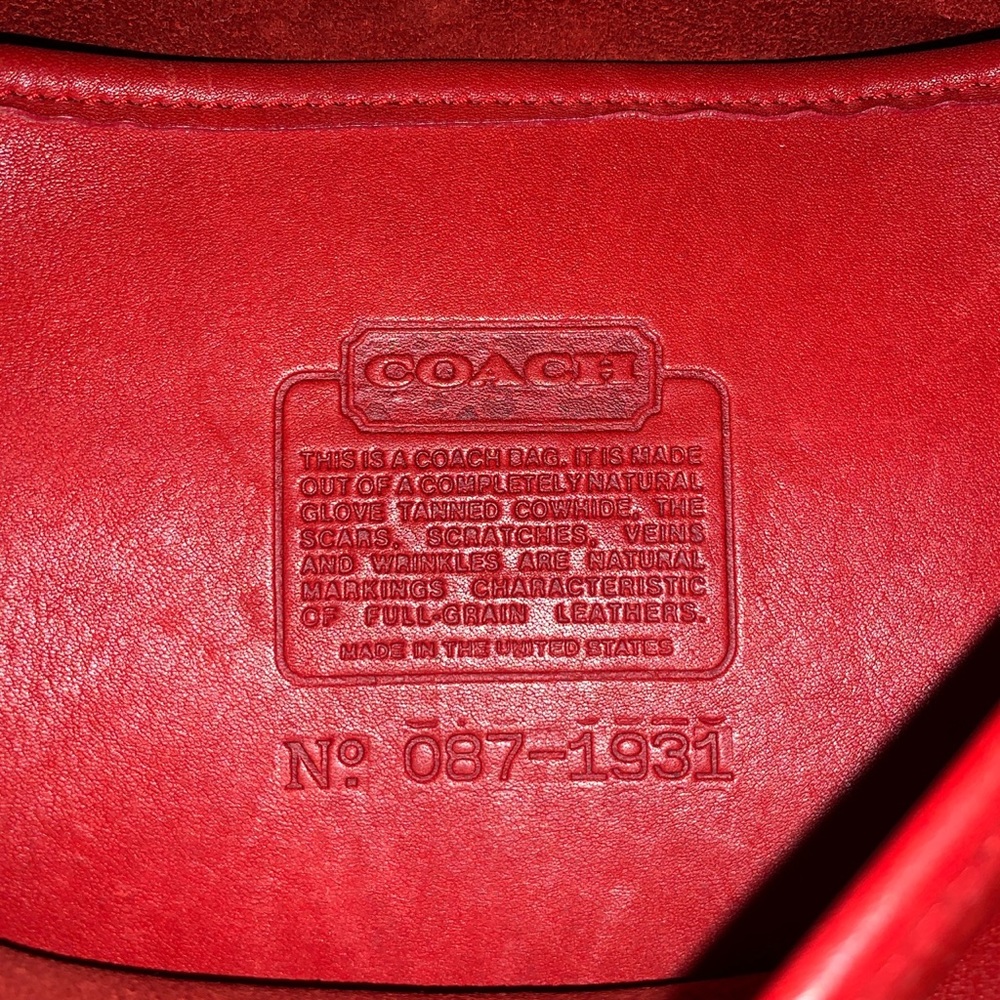 Vintage coach bag - Picture 2 of 2